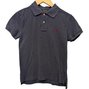 POLO Ralph Lauren Polo Shirt Navy Blue Embroidered Pony‎ Classic
